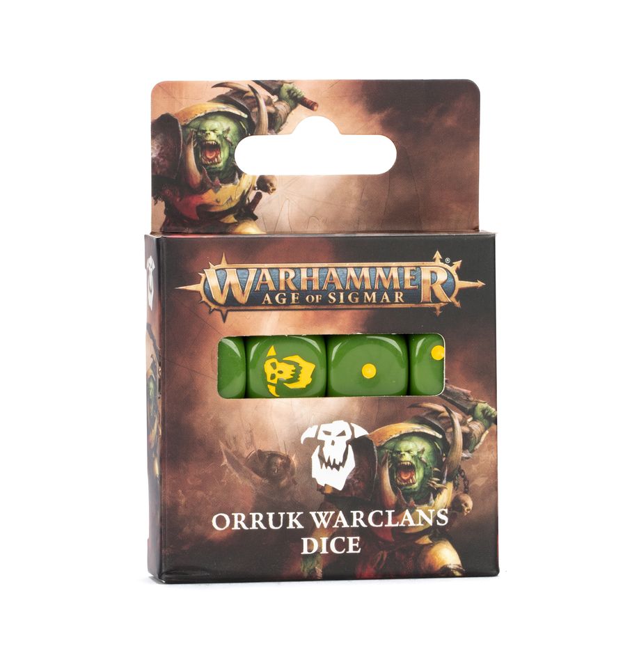 Warhammer Age of Sigmar: Orruk Warclans Dice