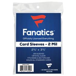 Fanatics Soft Sleeves 100ct