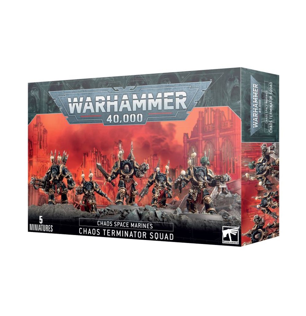 Warhammer - Chaos Space Marines - Chaos Terminator Squad