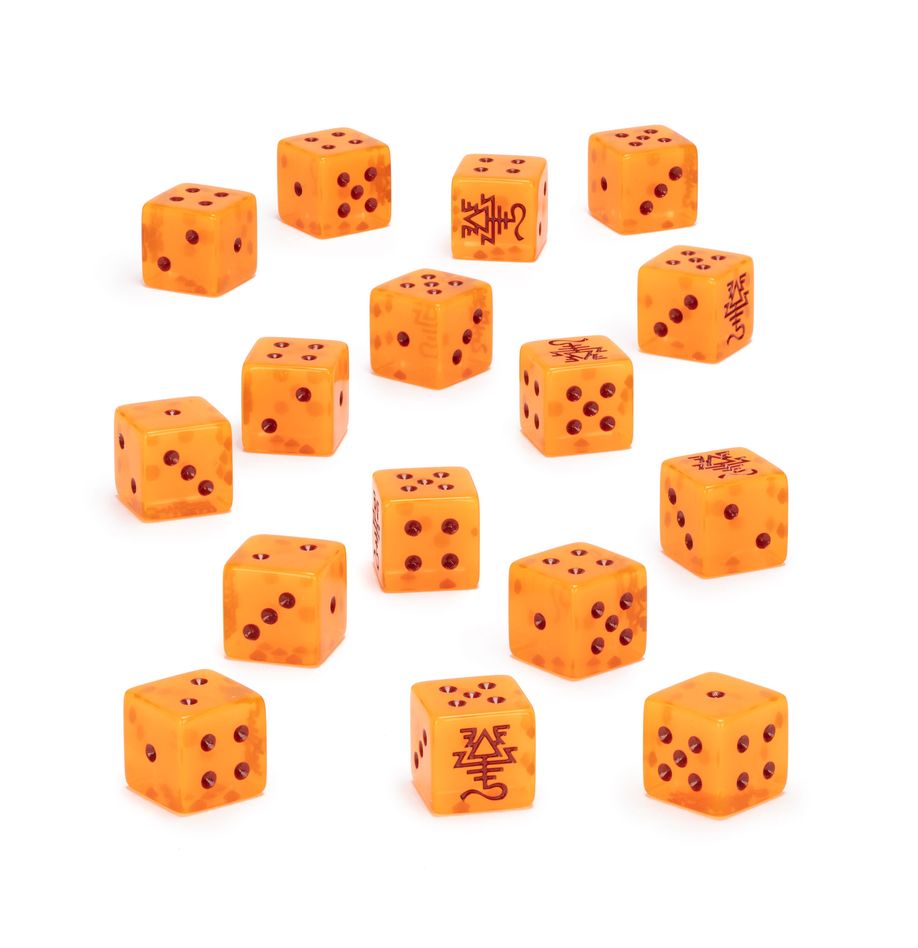 Warhammer 4000: Aeldari Dice