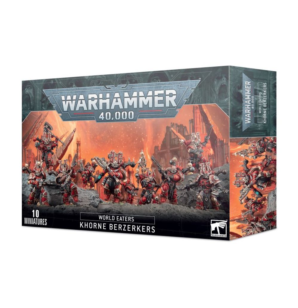 Warhammer - World Eaters - Khorne Berzerkers