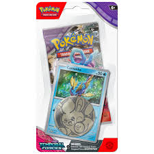 Pokemon SV05 Temporal Forces Checklane Blister-Carvanha - LIMIT 4