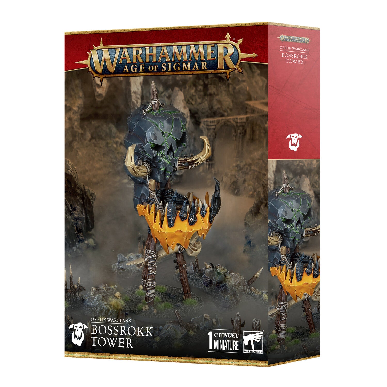 Warhammer - Age of Sigmar; Orruk Warclans - Bossrokk Tower