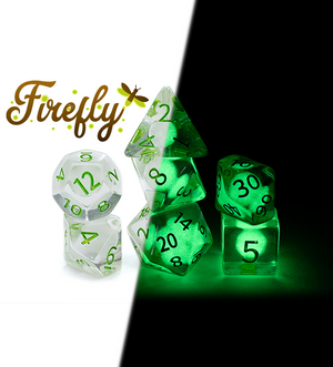 Radiant Glow-in-the-Dark Firefly Dice