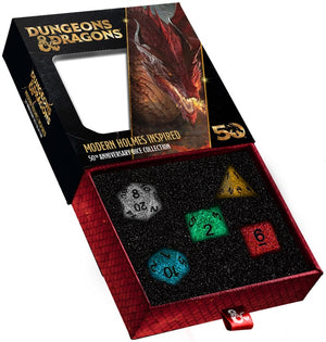 DND 50th Anniversary Dice Commemorative Set