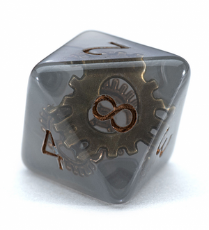 Inclusion Dice Steampunk