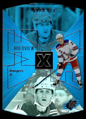 Adam Fox #SPX-12 2023 Upper Deck SPx Holoview Retro