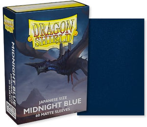 Dragon Shield: Japanese Size 60ct Sleeves - Midnight Blue (Dual Matte)