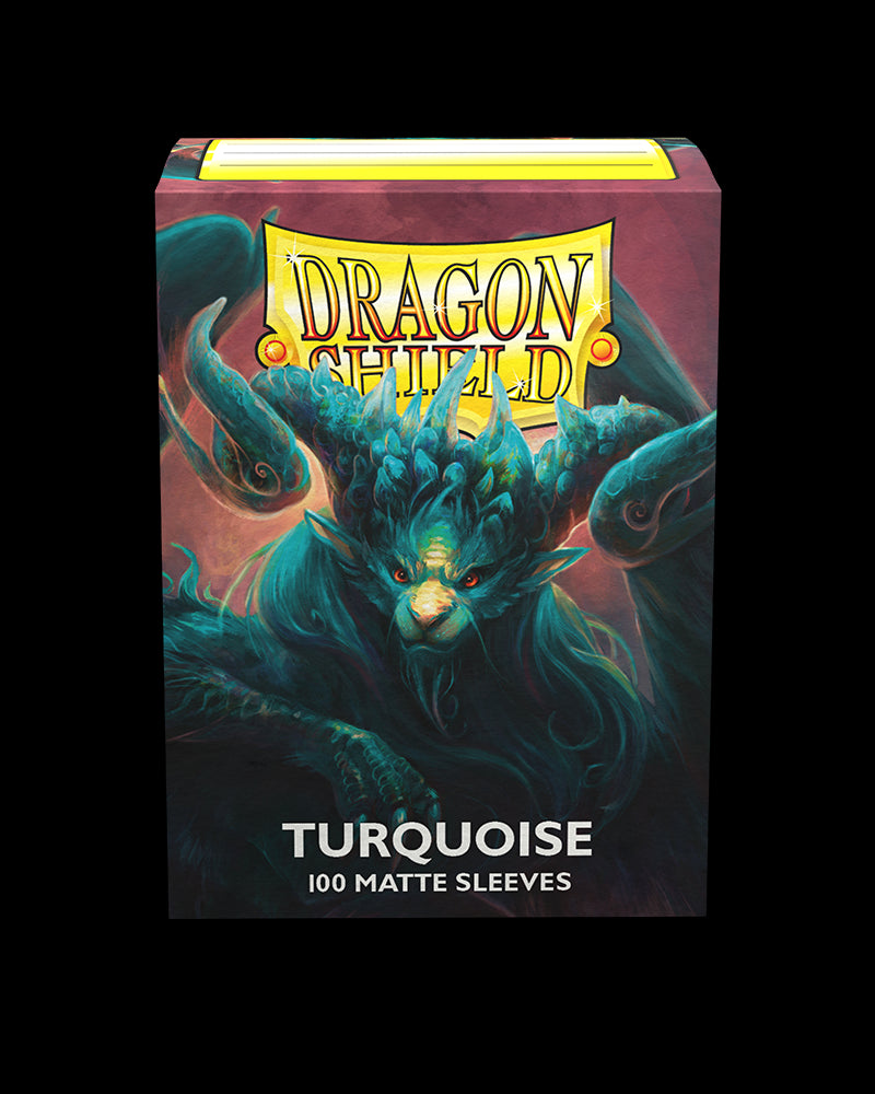 Dragon Shield: Standard 100ct Art Sleeves - Turquoise (Matte)