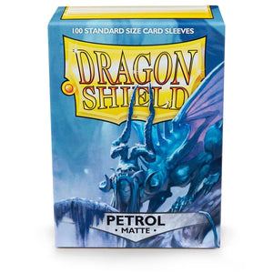 Dragon Shield: Standard 100ct Sleeves - Petrol (Matte) Abigan