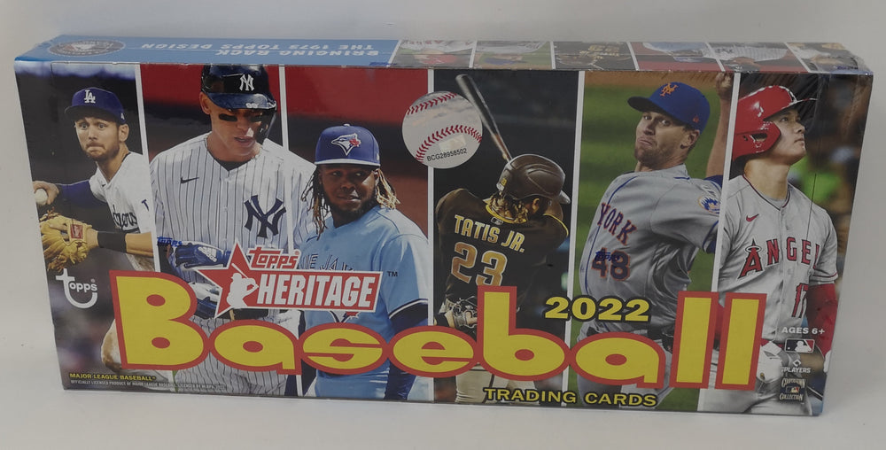 2018 Topps Heritage Baseball Hobby 12 Box Case