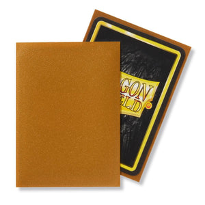 Dragon Shield: Standard 100ct Sleeves - Gold (Matte)  Gygex