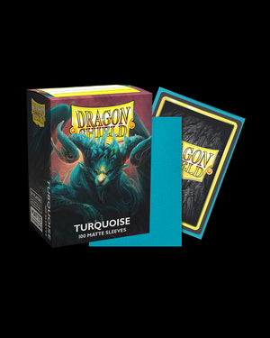 Dragon Shield: Standard 100ct Art Sleeves - Turquoise (Matte)