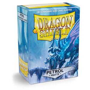 Dragon Shield: Standard 100ct Sleeves - Petrol (Matte) Abigan