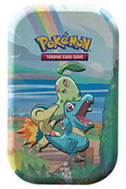 Pokemon Celebrations Mini Tin-Chikorita, Cyndaquil & Totodile