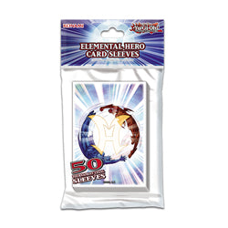 YuGiOh  Elemental Hero Sleeves 50 Pack  Card Trade IOM