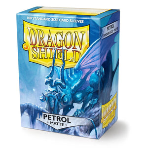 Dragon Shield: Standard 100ct Sleeves - Petrol (Matte) Abigan